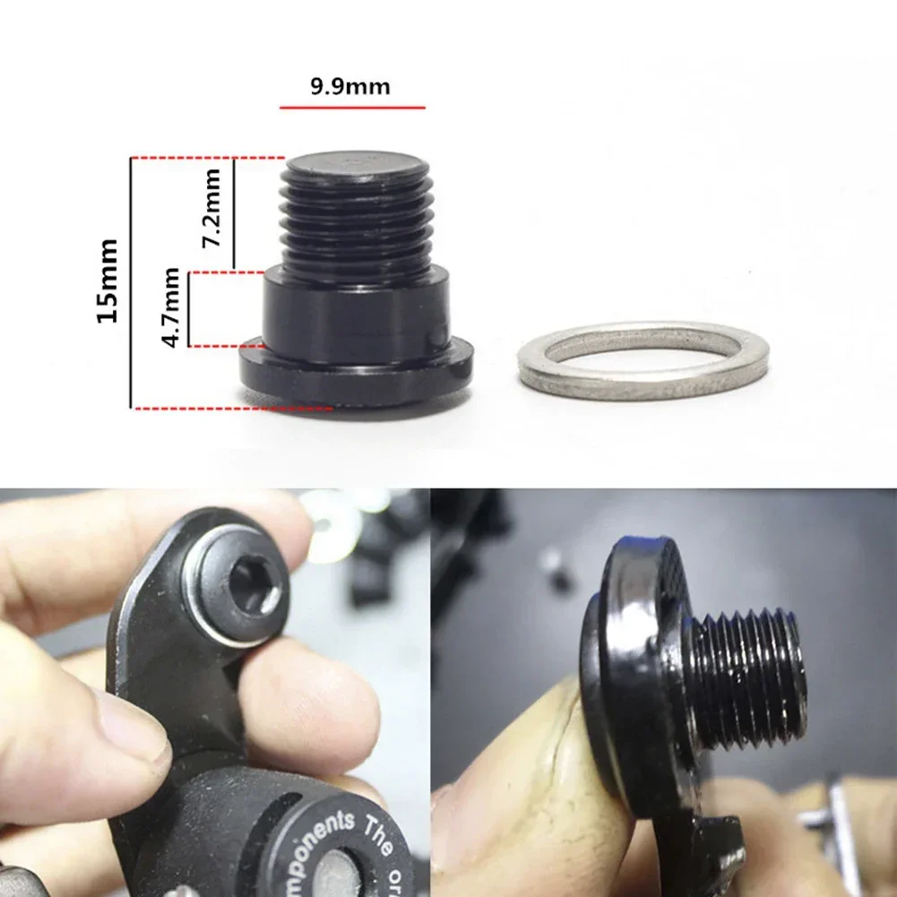 Cycling Gear Hanger - Bike Rear Derailleur Fixing Bolts For