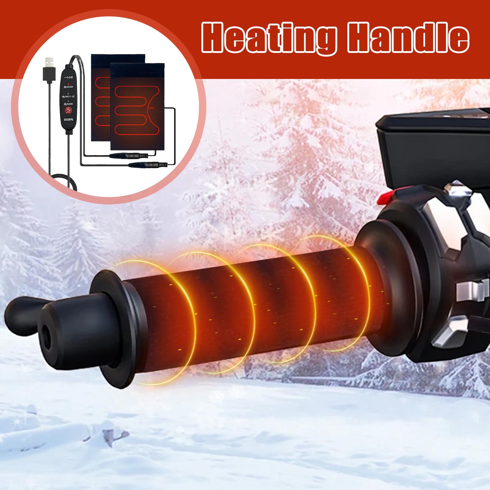 Cycling Gear In Winter - Heated Grip Cover 5V Heated Motorcycle