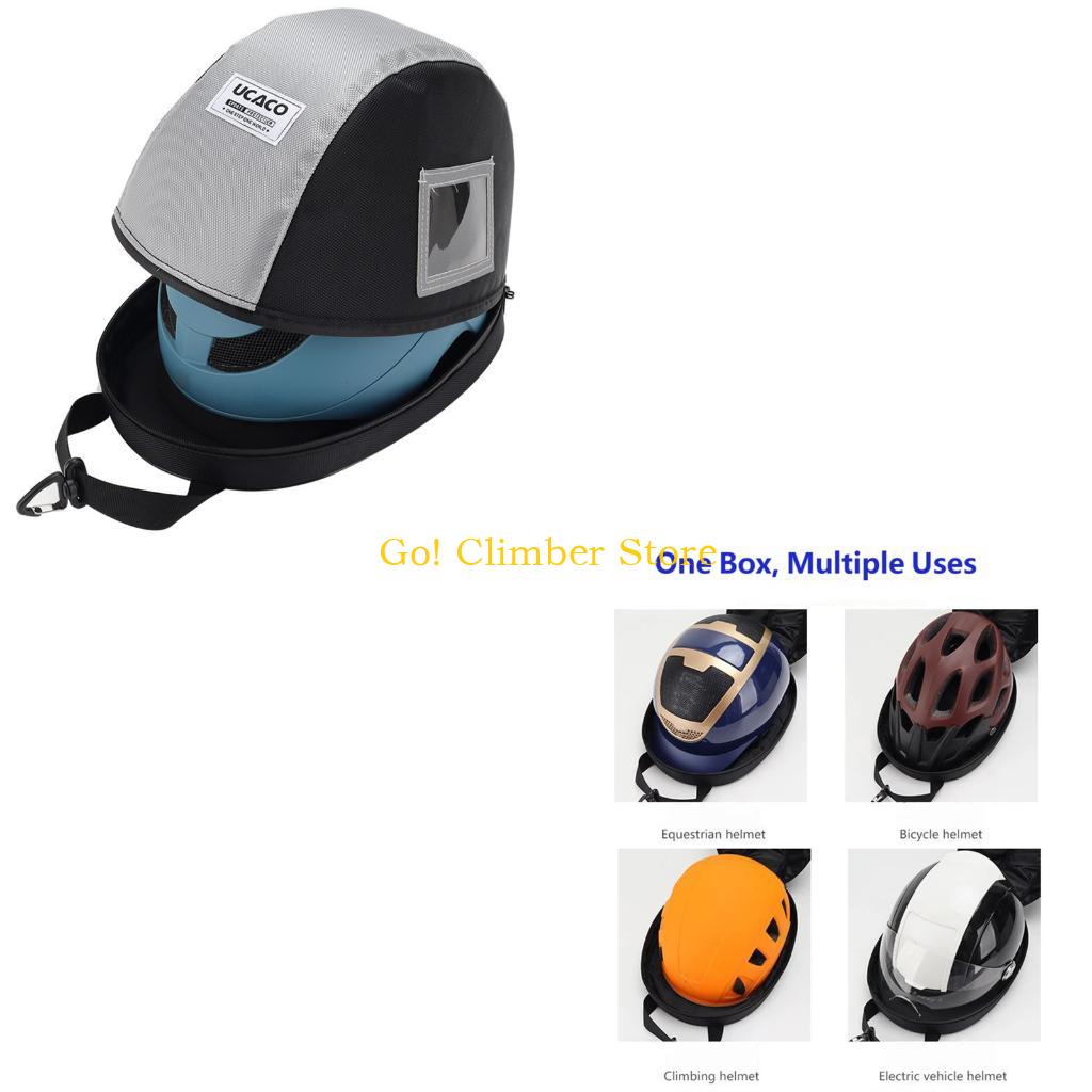 Cycling Gear Bag - Q84C Padded Helmet Carrying Bag for