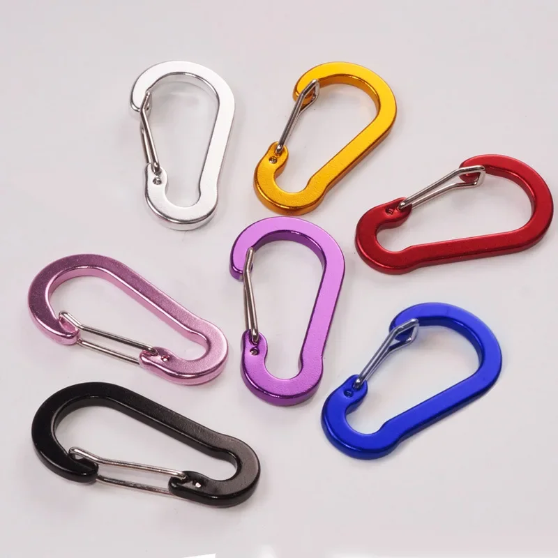 6/12PCS Carabiner Clip Set Tou - Cycling Gear Hanger recension och pris
