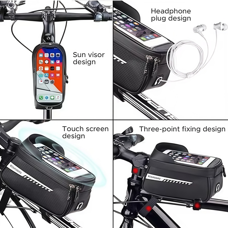 Waterproof Sun Visor Touch Scr - Cycling Gear Bag recension och pris
