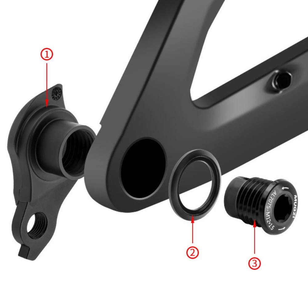 Gear Tail Hook Parts M12-1.0 U - Cycling Gear Hanger recension och pris