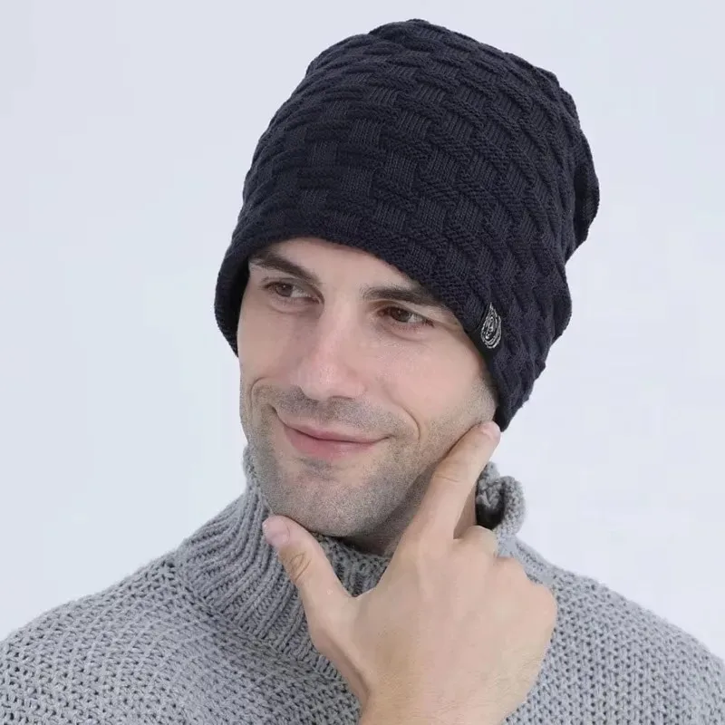 Mens Plush Lining Beanie Winte - Cycling Gear In Winter recension och pris