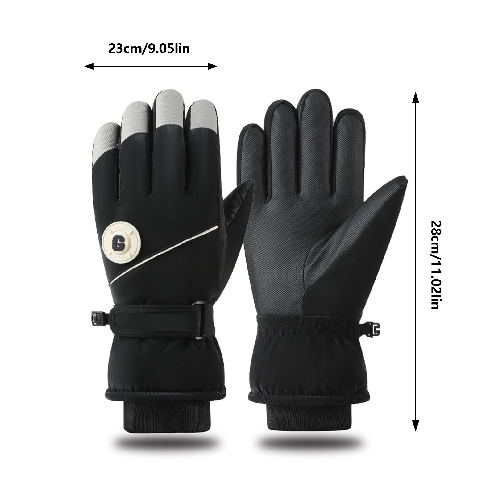 Adults Ski Gloves Winter Outdo - Cycling Gear In Winter recension och pris